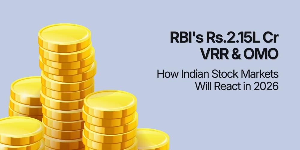 RBI's Rs.2.15L Cr VRR & OMO: How Indian Stock Markets Will React in 2026